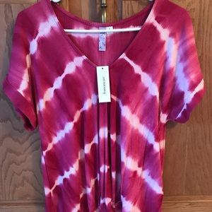 NWT Francesca’s Small Tie Dye Top